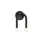 Applique Murale Savoy House Meridian  M90099Mbk 2 Lumières Noir Mat