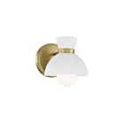 Applique Murale Savoy House Meridian  M90101Nb 1 Lumière Laiton Naturel
