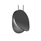 Suspendu LED Malibu Discs Sonneman 1765.25 16W 1 lumière satin noir
