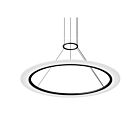 Suspendu LED à anneau Arctic Rings Sonneman 2075.16 22W 3 lumières aluminium satiné brillant