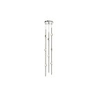 Suspendu Constellation Andromeda Sonneman 2161.13C-S 16W 8 lumières nickel satiné