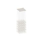 Suspendu Constellation Cosmic Cube Sonneman 2168.13C 200W 100 lumières nickel satiné