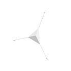 Luminaire monté en surface LED Abstract Sonneman 2181.03-L 11W 1 lumière satin blanc