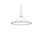 Suspendu LED rond Luna Sonneman 2233.25 60W 2 lumières satin noir