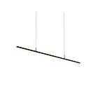 Suspendu LED Stiletto Sonneman 2348.25 20W 1 lumière satin noir