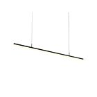 Suspendu LED Stiletto Sonneman 2349.25 25W 1 lumière satin noir
