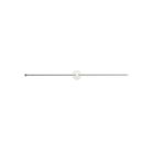 Barre lumineuse LED pour salle de bain Purolinear 360 Sonneman 23QSCL222B120PHA 14W 2 lumières chrome satiné