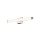 Barre lumineuse LED mince pour salle de bain Tubo Sonneman 2430.01-DT 13W chrome poli