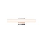 Barre lumineuse LED mince pour salle de bain Tubo Sonneman 2430.01-FT 13W chrome poli