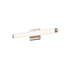 Barre lumineuse LED mince pour salle de bain Tubo Sonneman 2430.13-DT 13W nickel satiné