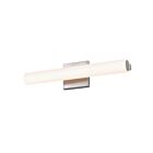 Barre lumineuse LED mince pour salle de bain Tubo Sonneman 2430.13-FT 13W nickel satiné