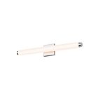 Barre lumineuse LED mince pour salle de bain Tubo Sonneman 2431.01-DT 16W chrome poli