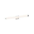 Barre lumineuse LED mince pour salle de bain Tubo Sonneman 2432.01-FT 21W chrome poli