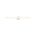 Barre lumineuse LED mince pour salle de bain Tubo Sonneman 2433.01-FT 26W chrome poli