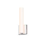 Applique LED mince Tubo Sonneman 2440.01-FT 8W chrome poli