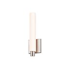 Applique LED mince Tubo Sonneman 2440.13-DT 8W nickel satiné