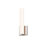 Applique LED mince Tubo Sonneman 2440.13-FT 8W nickel satiné