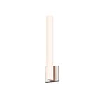 Applique LED mince Tubo Sonneman 2442.13-FT 13W nickel satiné