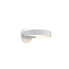 Applique LED à anneau Light Guide Sonneman 2650.03W 13W 1 lumière satin blanc