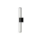 Applique LED double Planes Sonneman 2682.25 9W 2 lumières satin noir