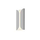 Applique LED Folds Sonneman 2711.74-WL 20W gris texturé