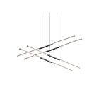 Suspendu LED Tik-Tak Sonneman 2802.01 328W 8 lumières chrome poli