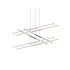 Suspendu LED Tik-Tak Sonneman 2803.13 732W 12 lumières nickel satiné