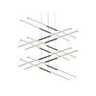 Suspendu LED Tik-Tak Sonneman 2805.01 2040W 20 lumières chrome poli