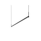 Suspendu LED Thin-Line Sonneman 2818.25-6-35 144W 2 lumières satin noir