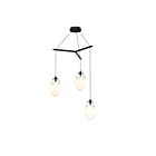 Suspendu LED Liquid Sonneman 2975.25W 4W 3 lumières satin noir