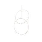 Suspendu LED Torc Sonneman 3152.03 34W 2 lumières satin blanc