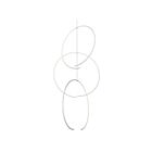 Suspendu LED Torc Sonneman 3153.03 51W 3 lumières satin blanc