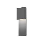Applique LED à panneau Flax Box Sonneman 7106.74-WL 11W 1 lumière gris texturé