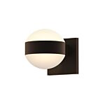 Applique LED à lumière vers le haut/bas REALS Sonneman 7302.DL.DL.72-WL 20W 2 lumières bronze texturé