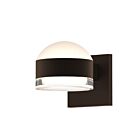 Applique LED à lumière vers le haut/bas REALS Sonneman 7302.DL.FH.72-WL 20W 2 lumières bronze texturé