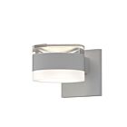 Applique LED à lumière vers le haut/bas REALS Sonneman 7302.FH.FW.98-WL 20W 2 lumières blanc texturé