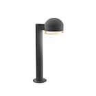 Borne d'éclairage LED REALS Sonneman 7303.DC.FH.74-WL 10W 1 lumière gris texturé