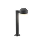 Borne d'éclairage LED REALS Sonneman 7303.DC.FW.74-WL 10W 1 lumière gris texturé