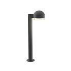 Borne d'éclairage LED REALS Sonneman 7304.DC.FH.74-WL 10W 1 lumière gris texturé