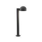 Borne d'éclairage LED REALS Sonneman 7304.DC.PL.74-WL 10W 1 lumière gris texturé