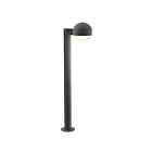 Borne d'éclairage LED REALS Sonneman 7305.DC.DL.74-WL 10W 1 lumière gris texturé