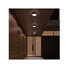 Luminaire monté en surface LED REALS Sonneman 7309.XX.FH.98-WL 10W 1 lumière blanc texturé
