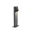 Borne d'éclairage LED compacte Triform Sonneman 7321.74-WL 10W 1 lumière gris texturé