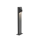 Borne d'éclairage LED compacte Triform Sonneman 7322.74-WL 10W 1 lumière gris texturé