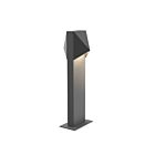 Double borne d'éclairage LED compacte Triform Sonneman 7325.74-WL 40W 2 lumières gris texturé