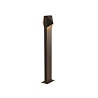 Double borne d'éclairage LED compacte Triform Sonneman 7327.72-WL 40W 2 lumières bronze texturé