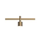 Suspendu avec abat-jour Systema Staccato Sonneman SHD.1783.14-CYL 180W 6 lumières laiton peint