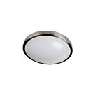 Plafonnier LED TCP 218F14A341KBN 24W nickel brossé