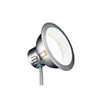 Encastré commercial LED 8" Tcp DLC8SWUZDLCCT avec température CCT au choix (VENTE FINALE)