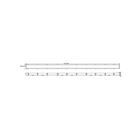 Luminaire étanche LED TCP VTF8HZDA140K 65W 8'